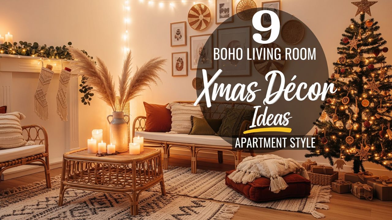 9 Boho Living Room Xmas Décor Ideas Apartment Style