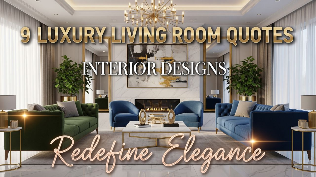 9 Luxury Living Room Quotes Interior Designs That Redefine Elegance