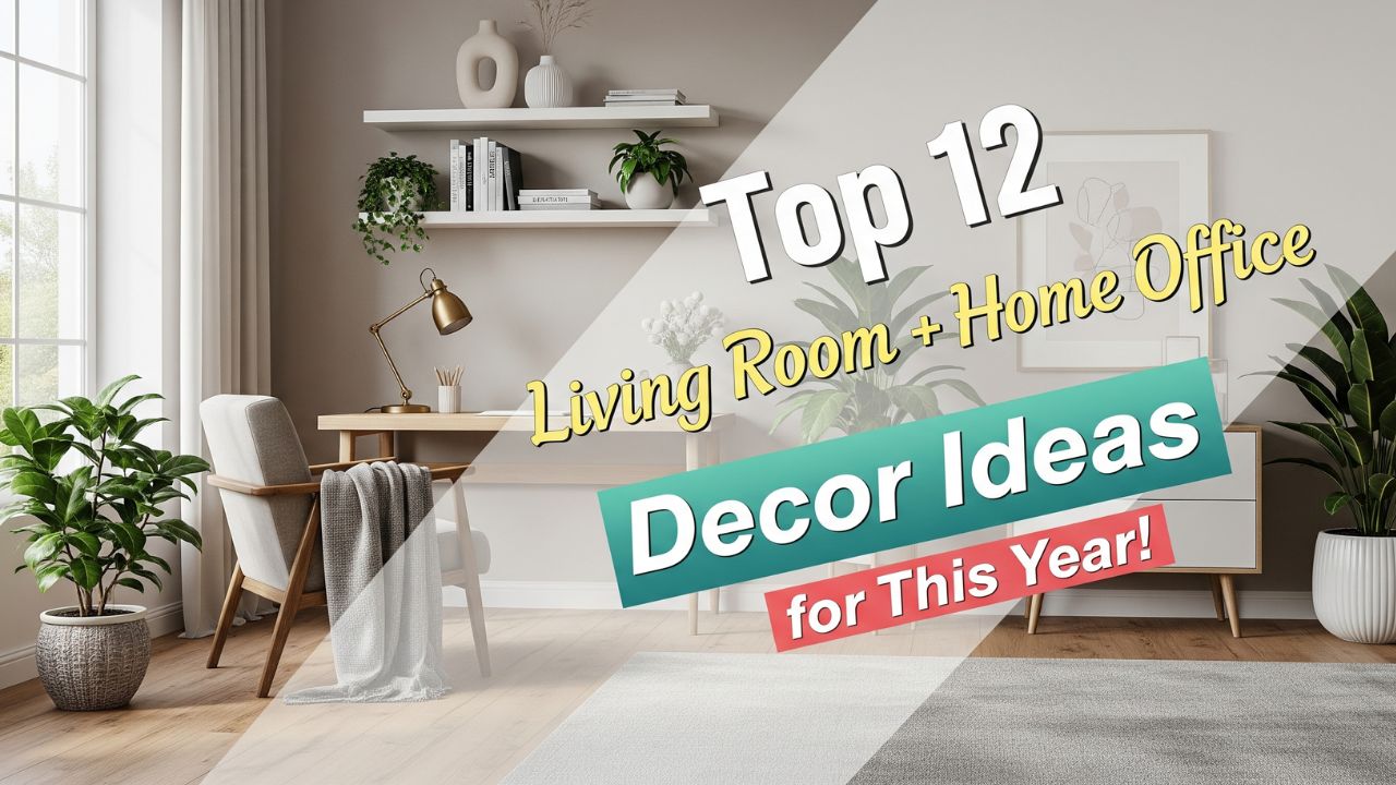 Top 12 Living Room Home Office Decor Ideas for this Year