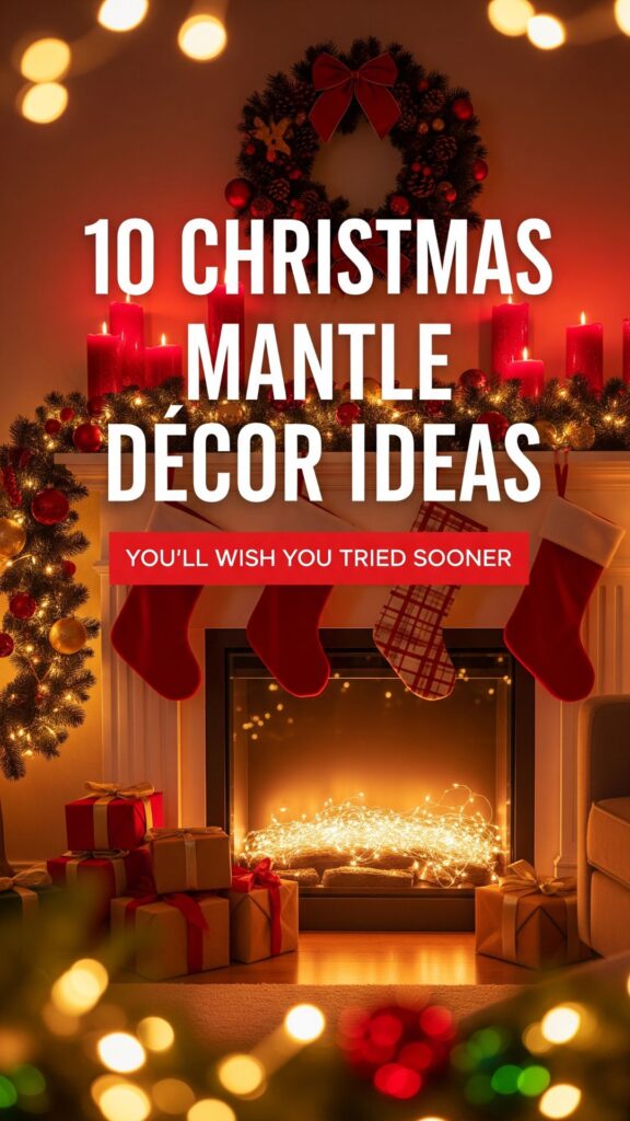 1. 10 Christmas Mantle Décor Ideas You’ll Wish You Tried Sooner