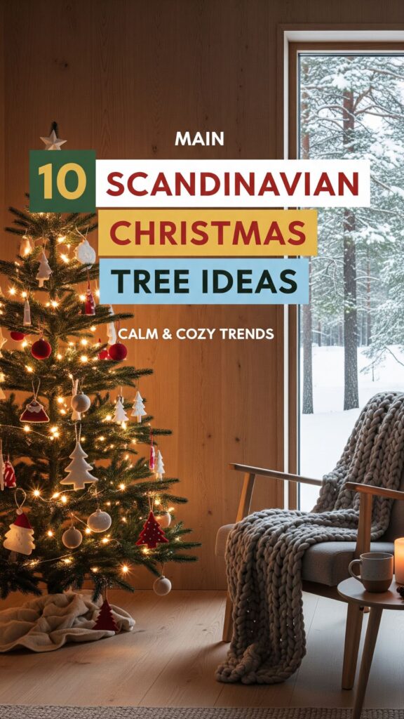 1. 10 Scandinavian Christmas Tree Ideas Trends for a Calm, Cozy Space