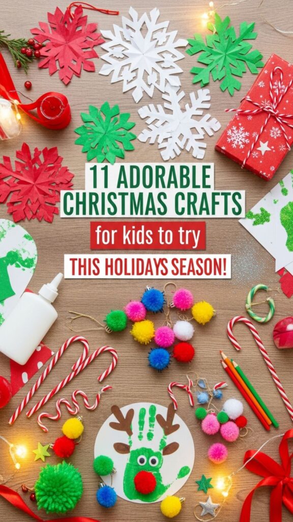 1. 11 Adorable Christmas Crafts for Kids to Try This Holiday Season