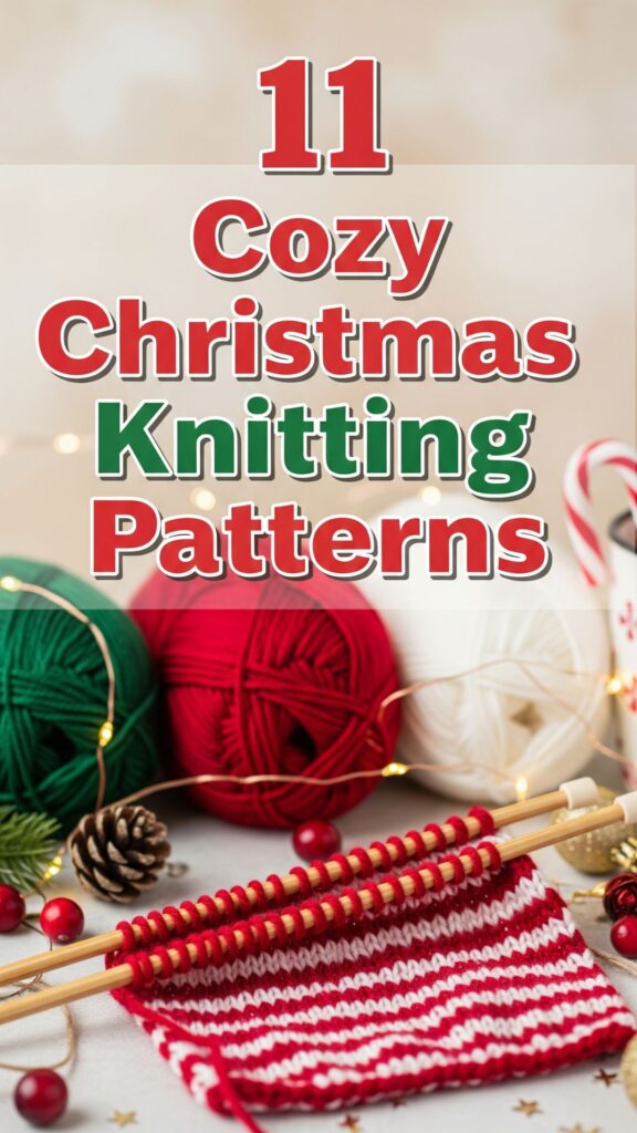 1. 11 Cozy Christmas Knitting Patterns to Make Your Holidays Warmer