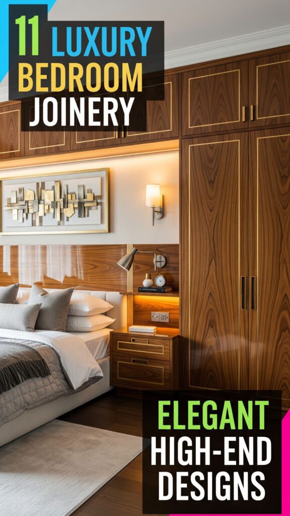 1. 11 Luxury Bedroom Joinery Elegant Designs for a High-End Look