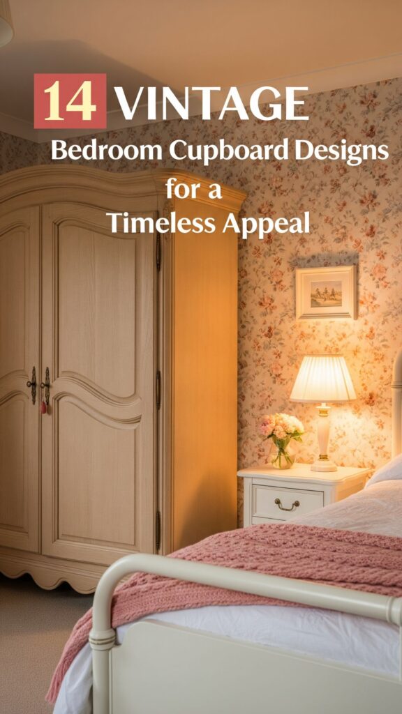 1. 14 Vintage Bedroom Cupboard Designs for a Timeless Appeal