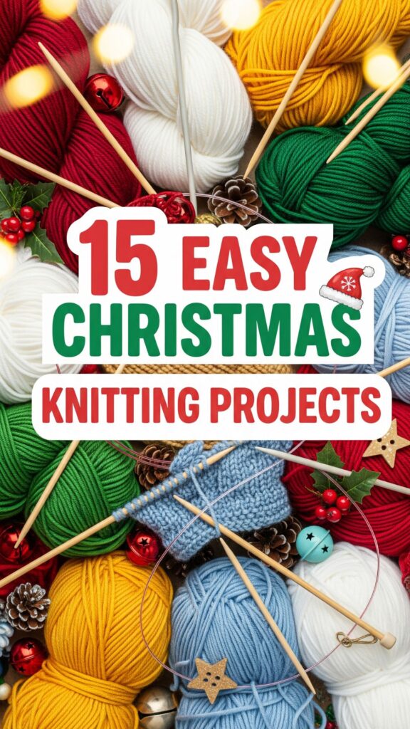 1. 15 Easy Christmas Knitting Projects for Last-Minute Gifting