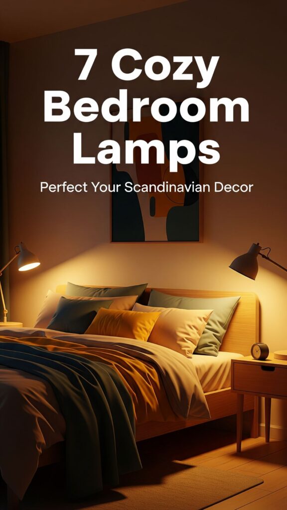 1. 7 Cozy Bedroom Lamps to Perfect Your Scandinavian Decor