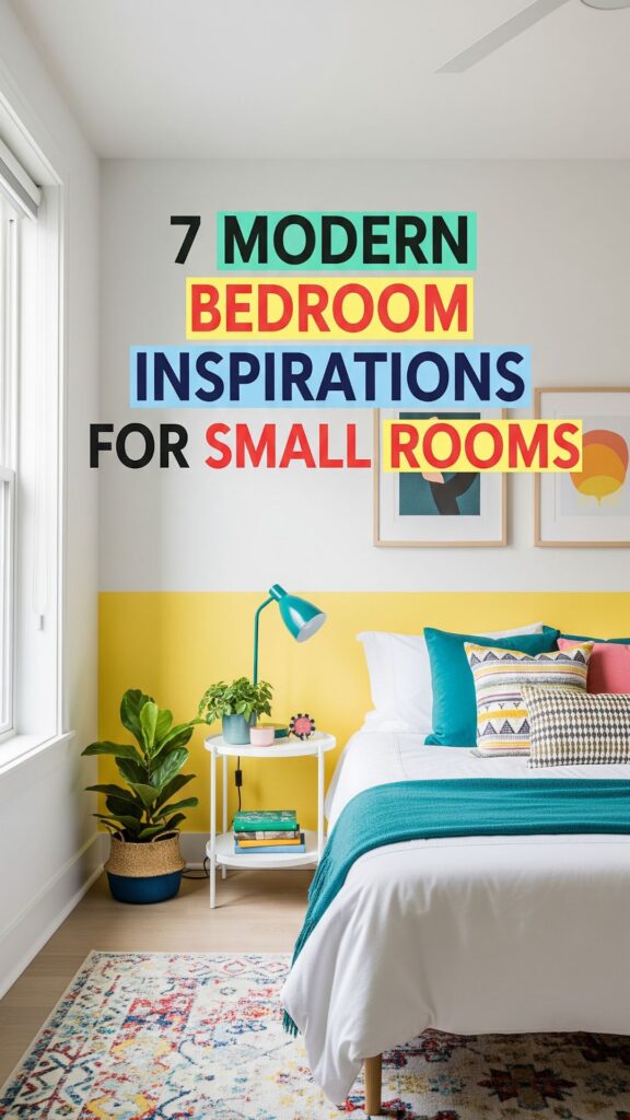 1. 7 Modern Bedroom Inspirations for Small Rooms