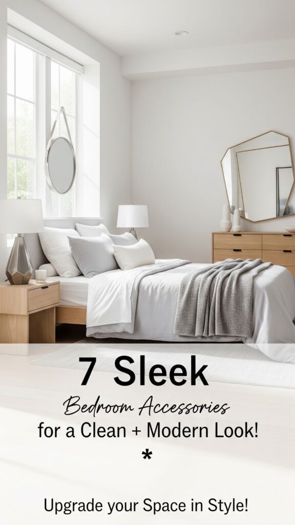 1. 7 Sleek Bedroom Accessories for a Clean, Modern Look