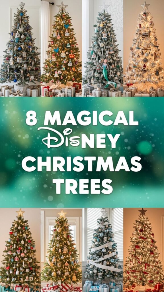 1. 8 Magical Disney-Themed Christmas Trees for Every Home Decor Style