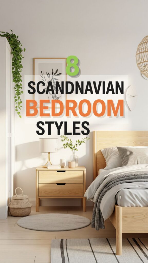 1. 8 Scandinavian Bedroom Interior Styles for a Bright and Peaceful Atmosphere
