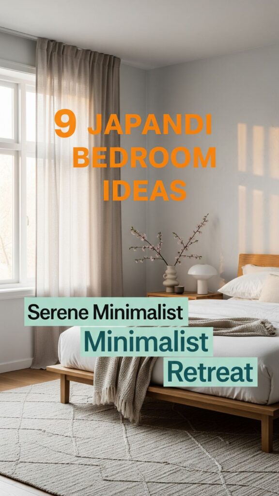 1. 9 Bedroom Japandi Style Ideas for a Serene and Minimalist Retreat
