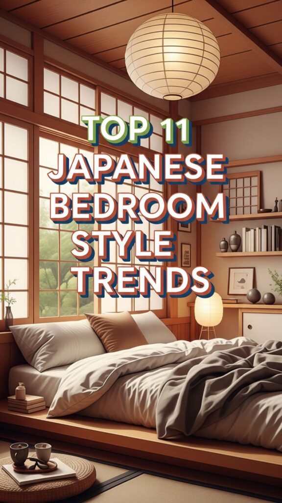 1. Top 11 Japanese Bedroom Style Trends You’ll Love This Year
