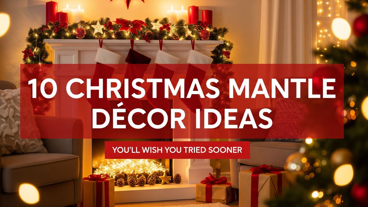 10 Christmas Mantle Décor Ideas You’ll Wish You Tried Sooner