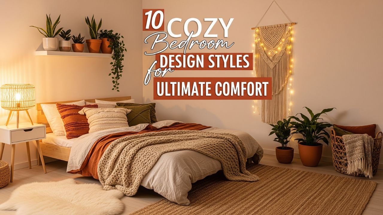 10 Cozy Bedroom Design Styles for Ultimate Comfort