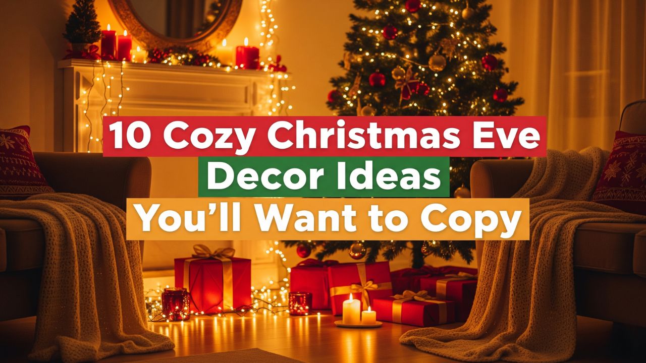 10 Cozy Christmas Eve Decor Ideas You’ll Want to Copy