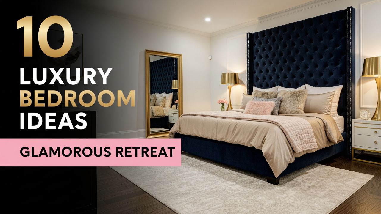 10 Luxury Bedroom Ideas for a Glamorous Retreat