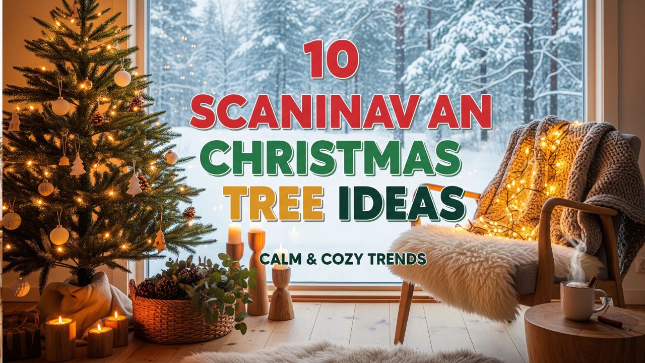 10 Scandinavian Christmas Tree Ideas Trends for a Calm, Cozy Space