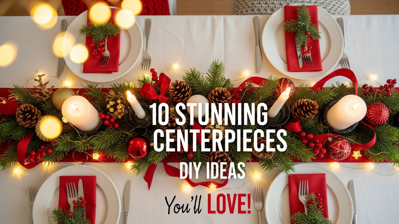 10 Stunning Christmas Centerpieces DIY Ideas You’ll Love
