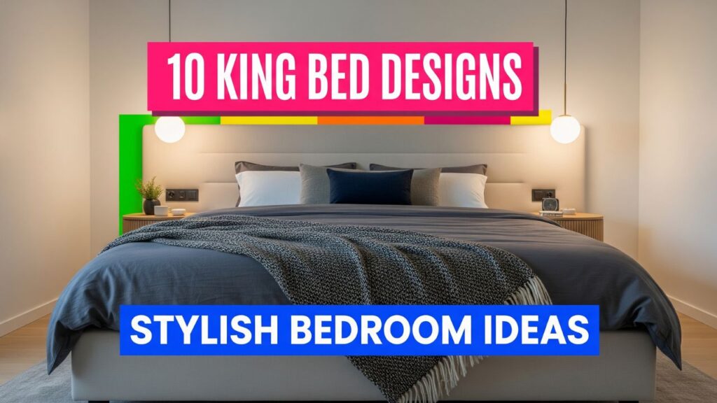 10 Stylish Bedroom King Bed Designs for Every Home