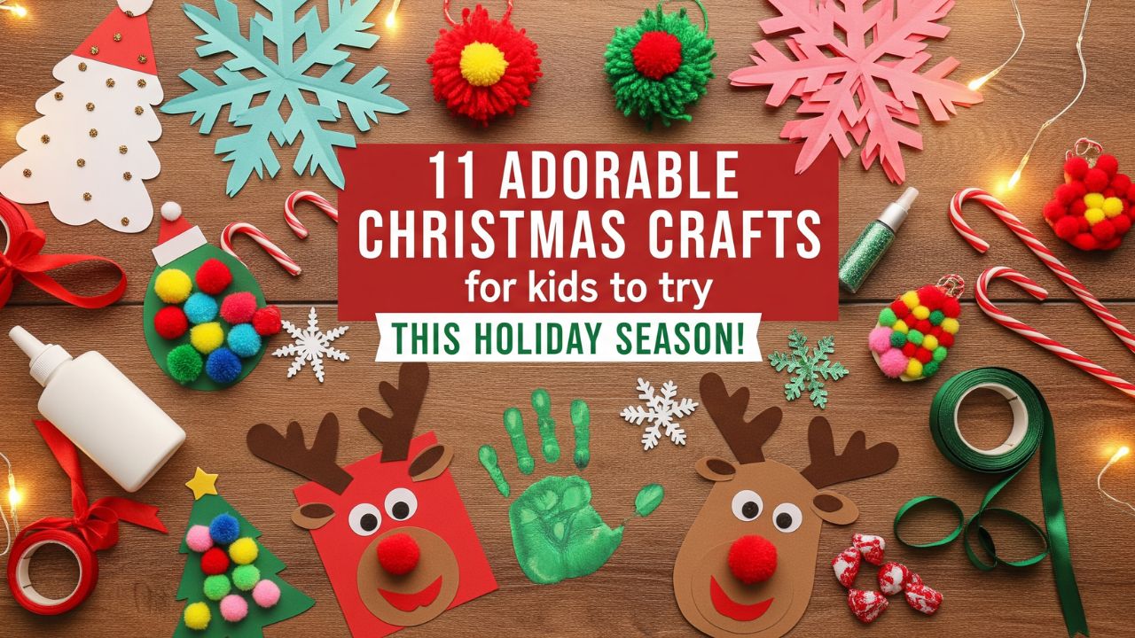 11 Adorable Christmas Crafts for Kids to Try This Holiday Season