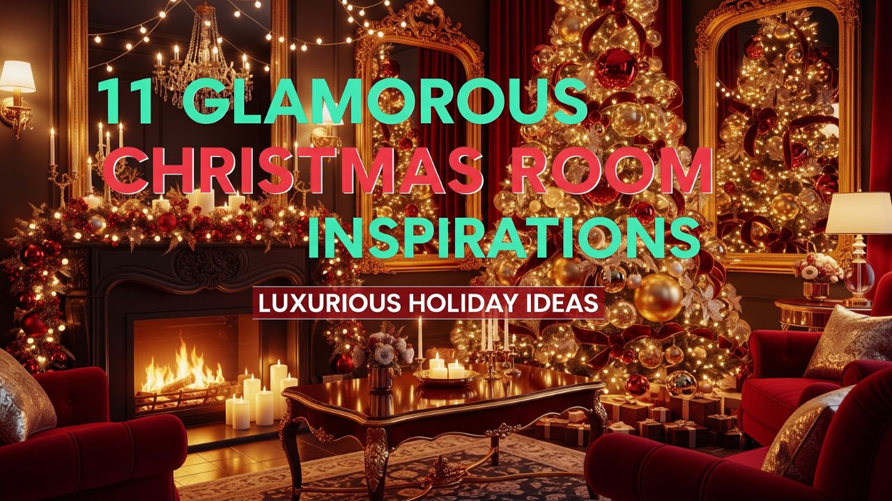 11 Glamorous Christmas Room Inspirations for a Luxurious Holiday