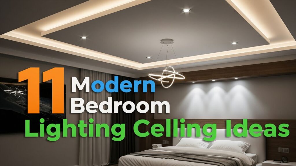 11 Modern Bedroom Lighting Ceiling Ideas for a Sleek, Stylish Space