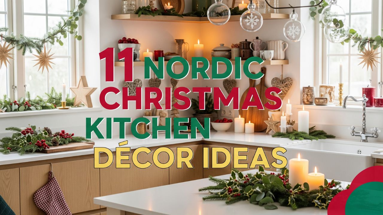 11 Nordic Christmas Kitchen Décor Ideas for a Cozy Hygge Kitchen