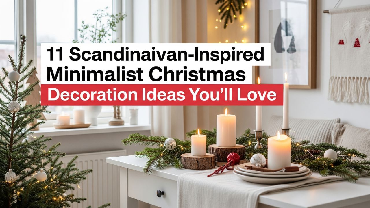 11 Scandinavian-Inspired Minimalist Christmas Decorations Ideas You’ll Love