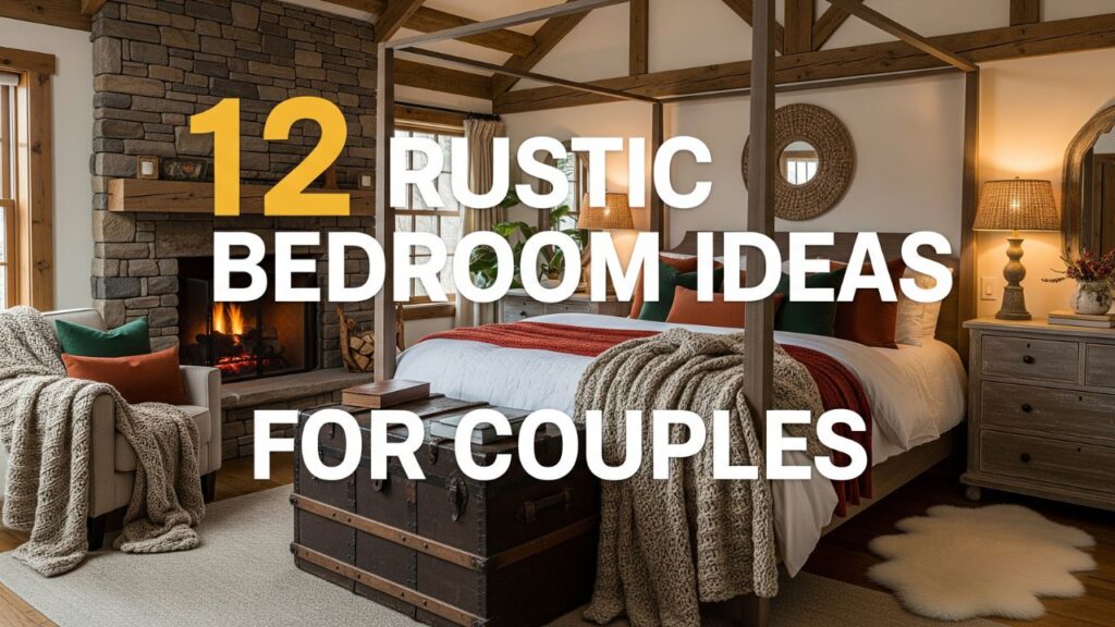12 Rustic Bedroom Ideas for Couples Cozy and Charming Spaces