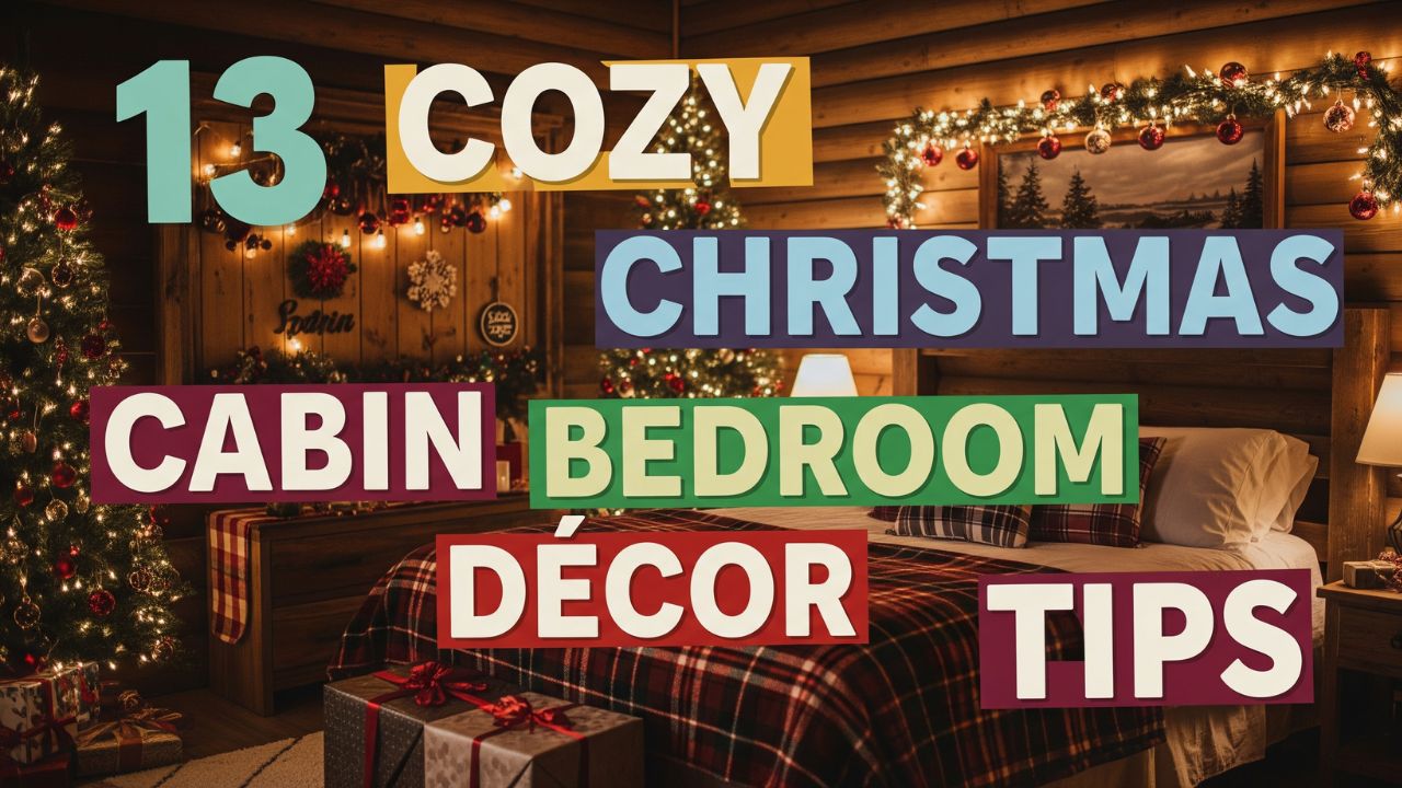 13 Cozy Cabin-Style Christmas Bedroom Décor Tips to Try This Year