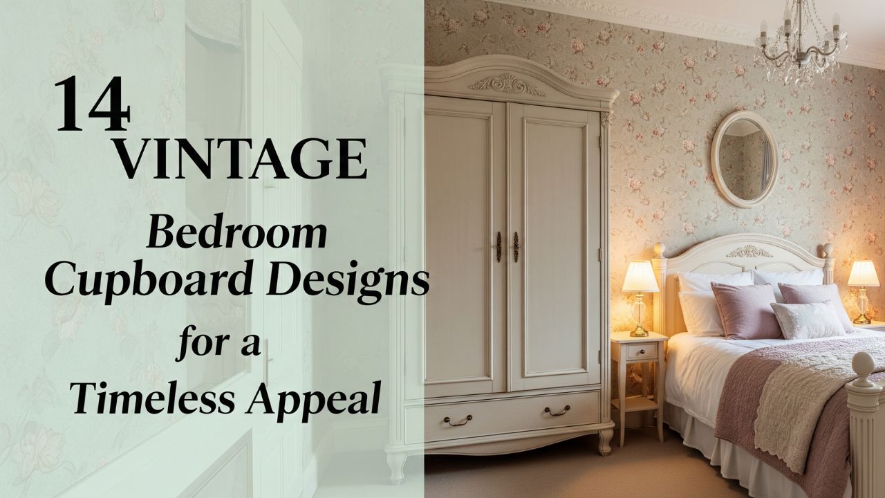 14 Vintage Bedroom Cupboard Designs for a Timeless Appeal