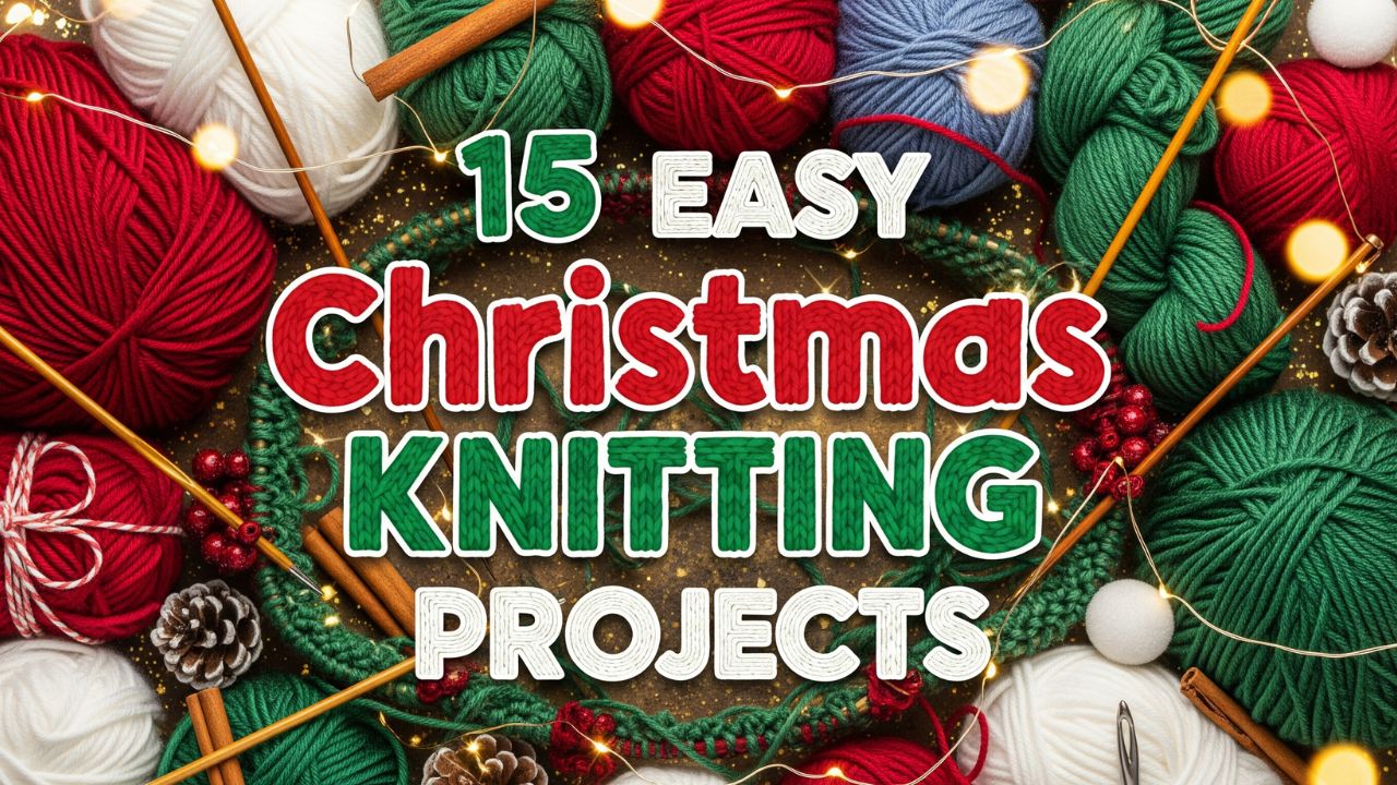 15 Easy Christmas Knitting Projects for Last-Minute Gifting