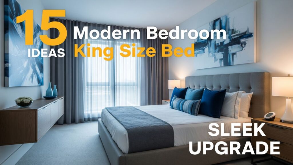 15 Modern Bedroom King Size Bed Ideas for a Sleek Upgrade