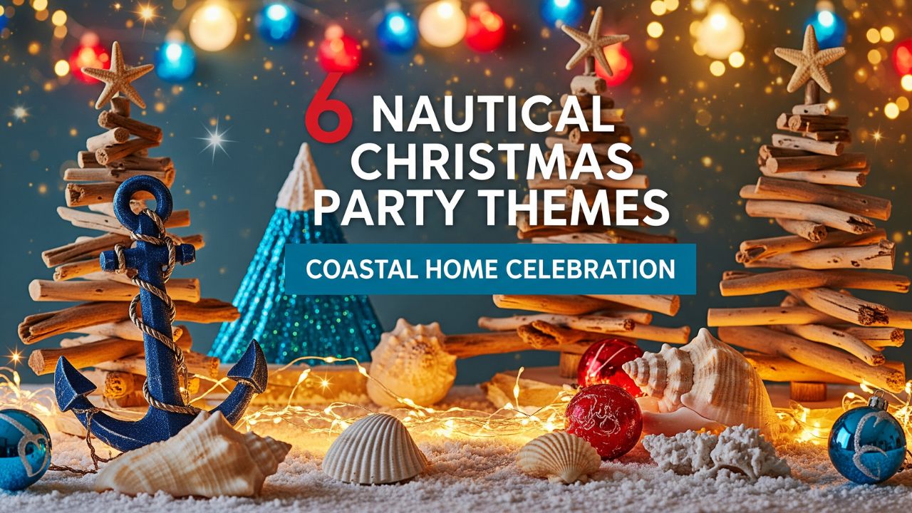 6 Nautical Christmas Party Themes for a Coastal Home Celebration