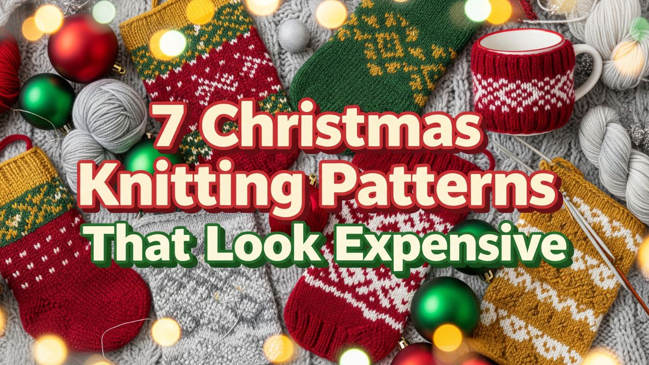 7 Christmas Knitting Patterns That Look Expensive