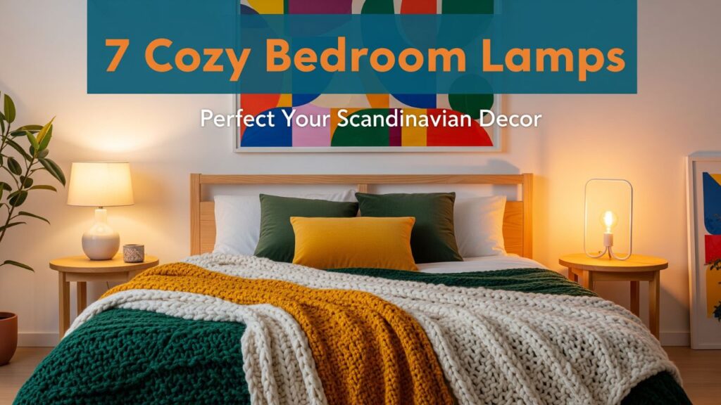 7 Cozy Bedroom Lamps to Perfect Your Scandinavian Decor