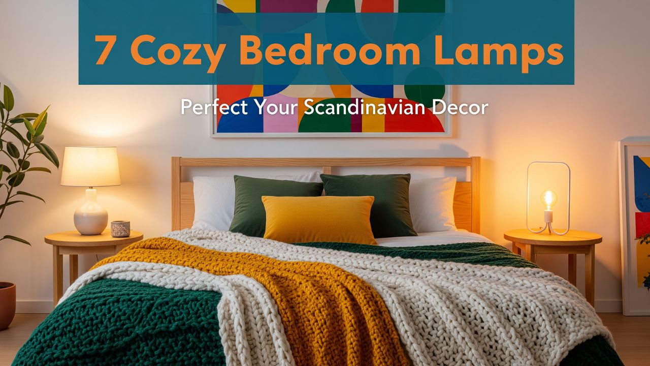 7 Cozy Bedroom Lamps to Perfect Your Scandinavian Decor