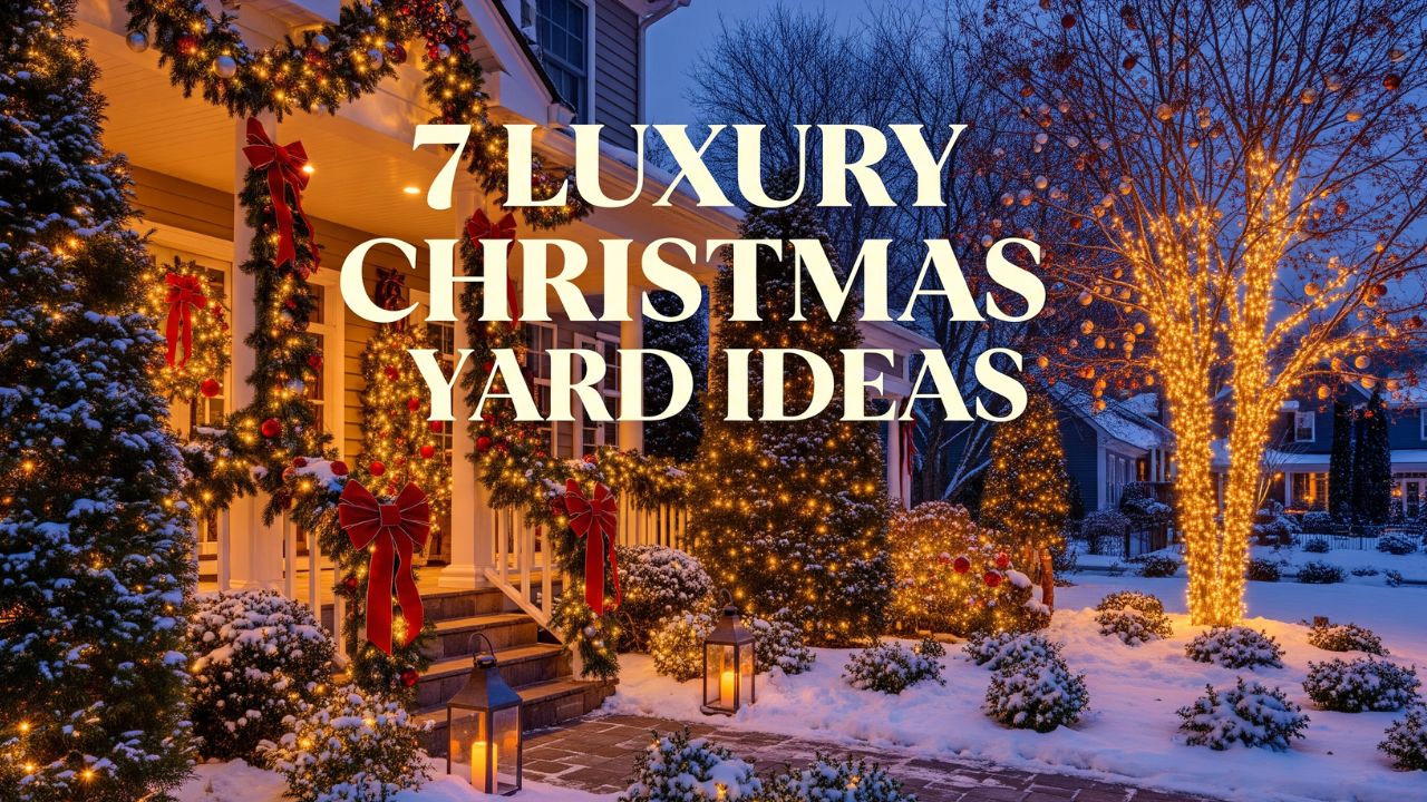 7 Luxury Christmas Yard Ideas for Elegant Outdoor Styling