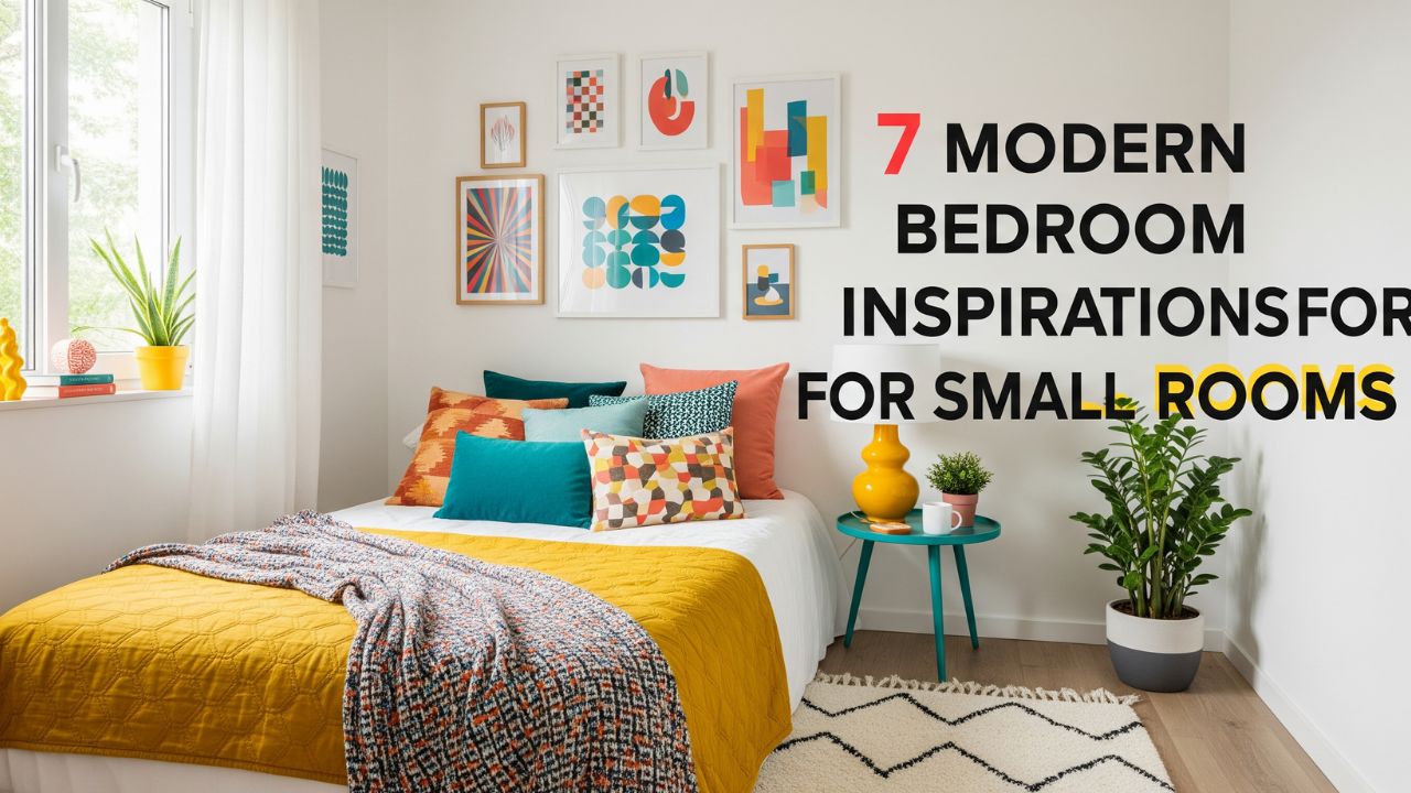 1. 7 Modern Bedroom Inspirations for Small Rooms