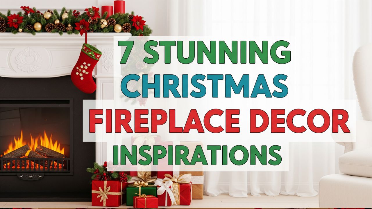 7 Stunning Christmas Fireplace Decor Inspirations for This Year