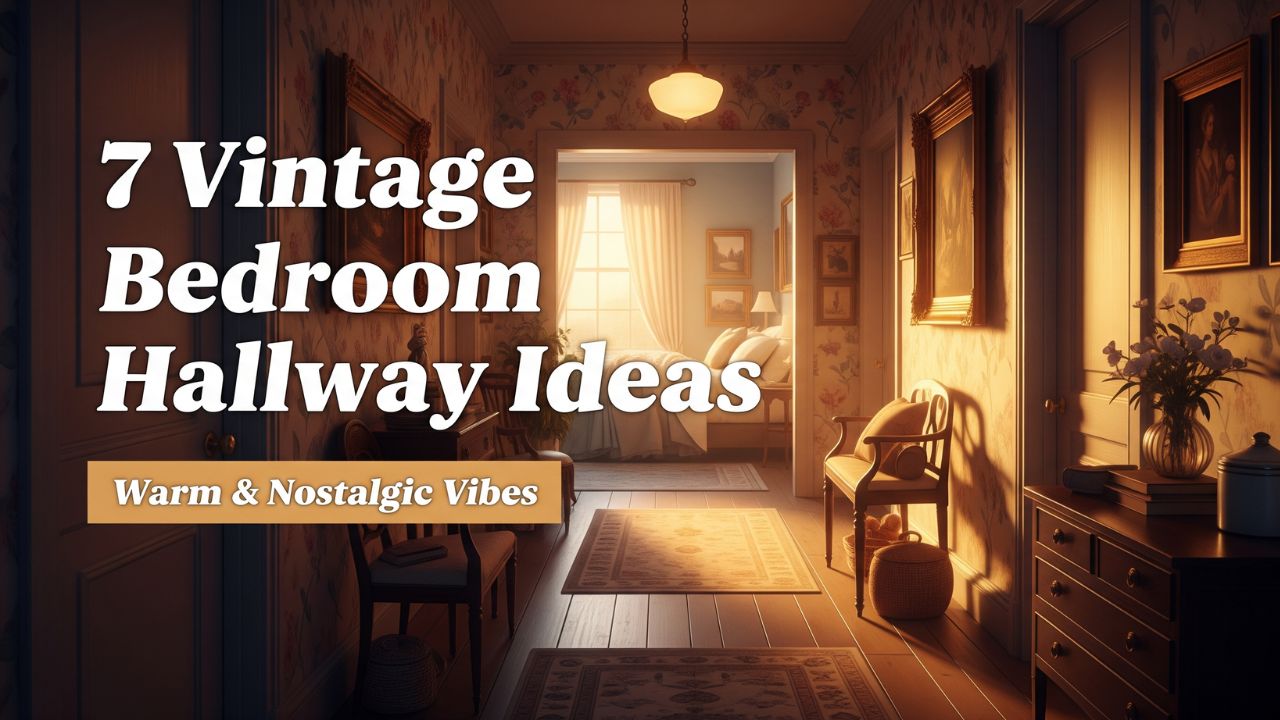 7 Vintage Bedroom Hallway Ideas for Warm, Nostalgic Vibes