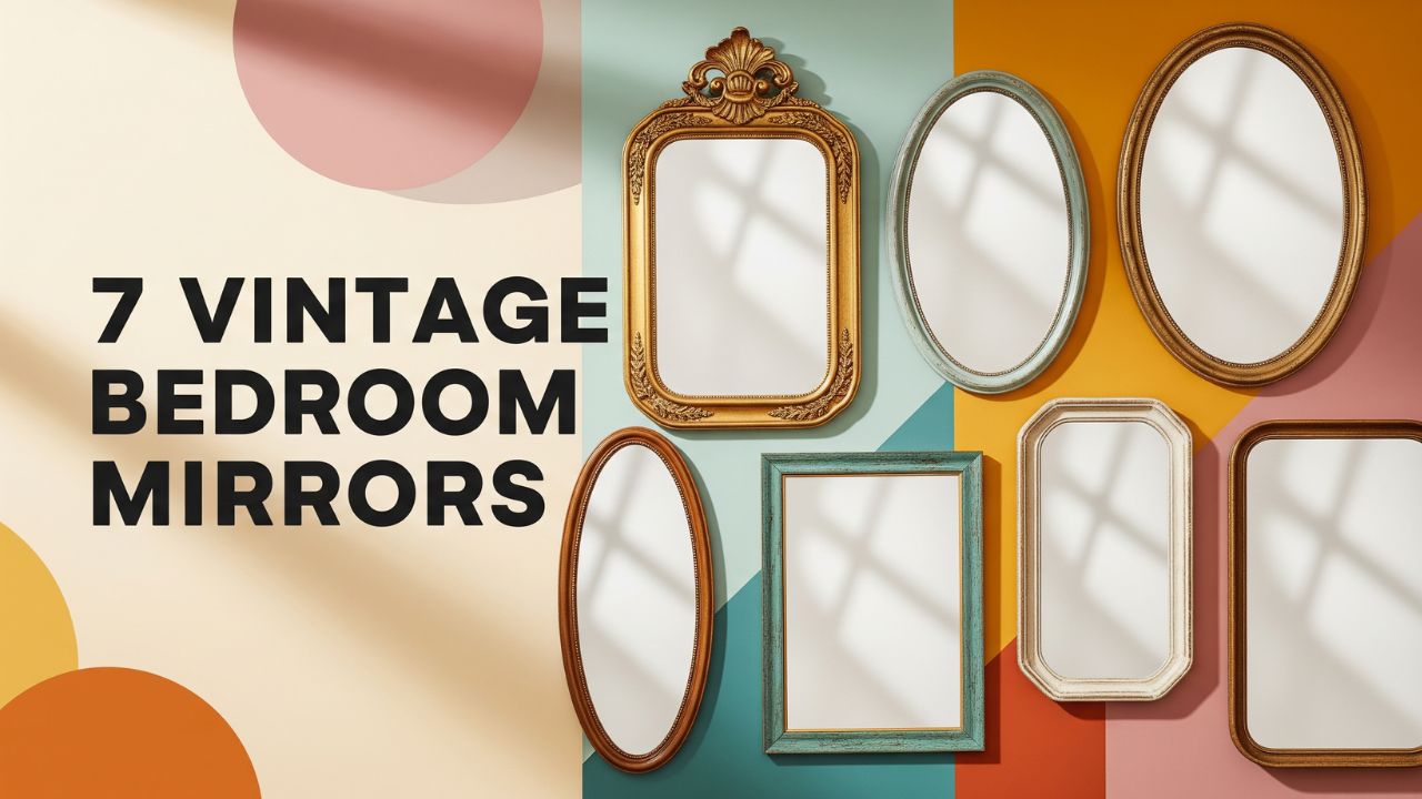 7 Vintage Bedroom Mirrors to Bring Classic Charm to Your Room