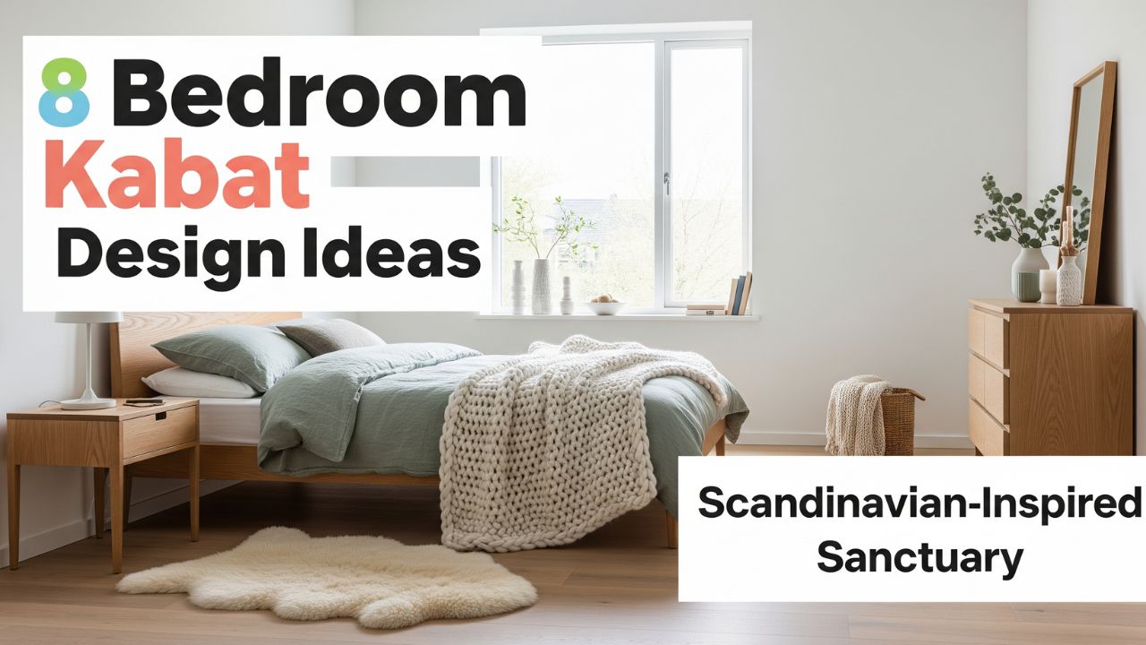 8 Bedroom Kabat Design Ideas for a Scandinavian-Inspired Sanctuary