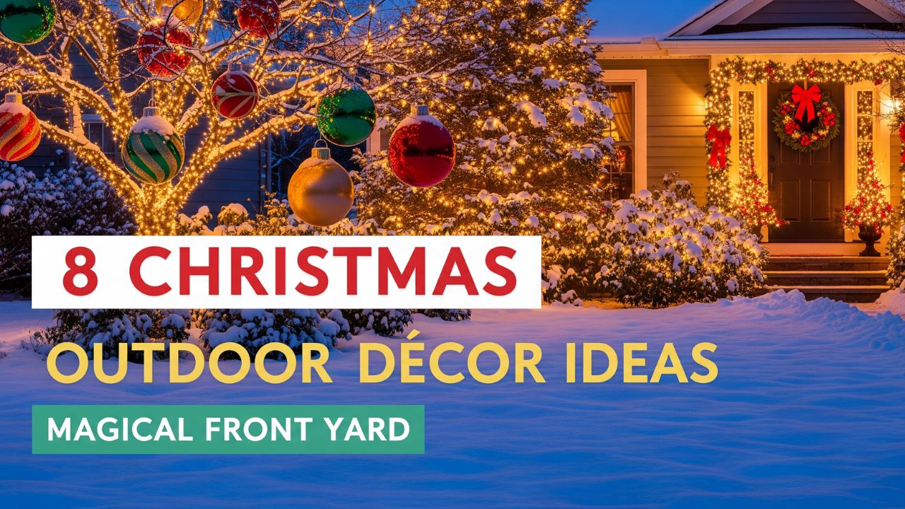 8 Christmas Outdoor Décor