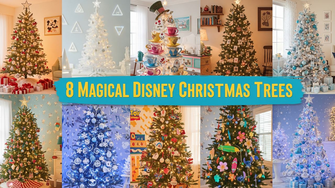 8 Magical Disney-Themed Christmas Trees for Every Home Decor Style