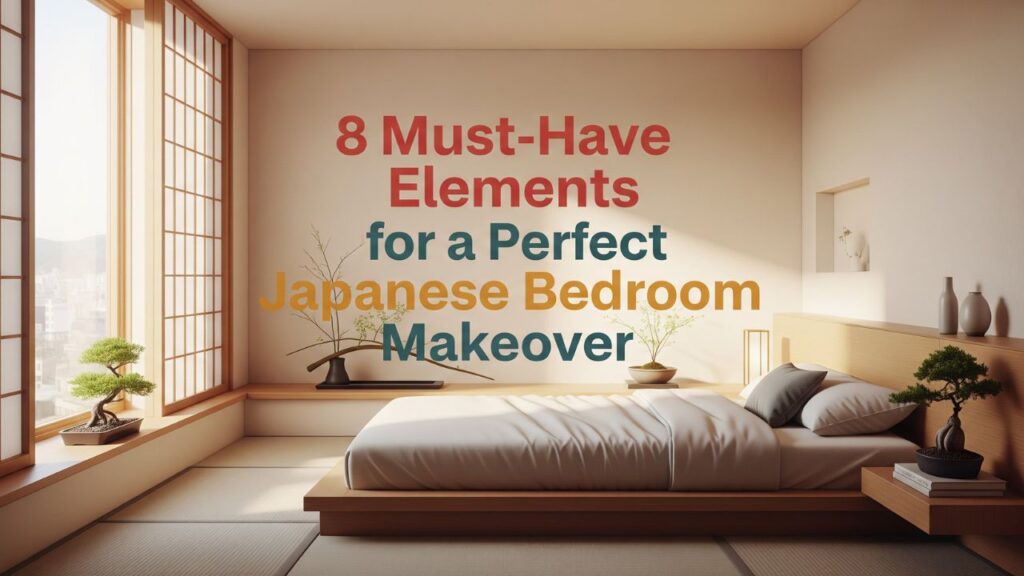 8 Must-Have Elements for a Perfect Bedroom Japanese Makeover