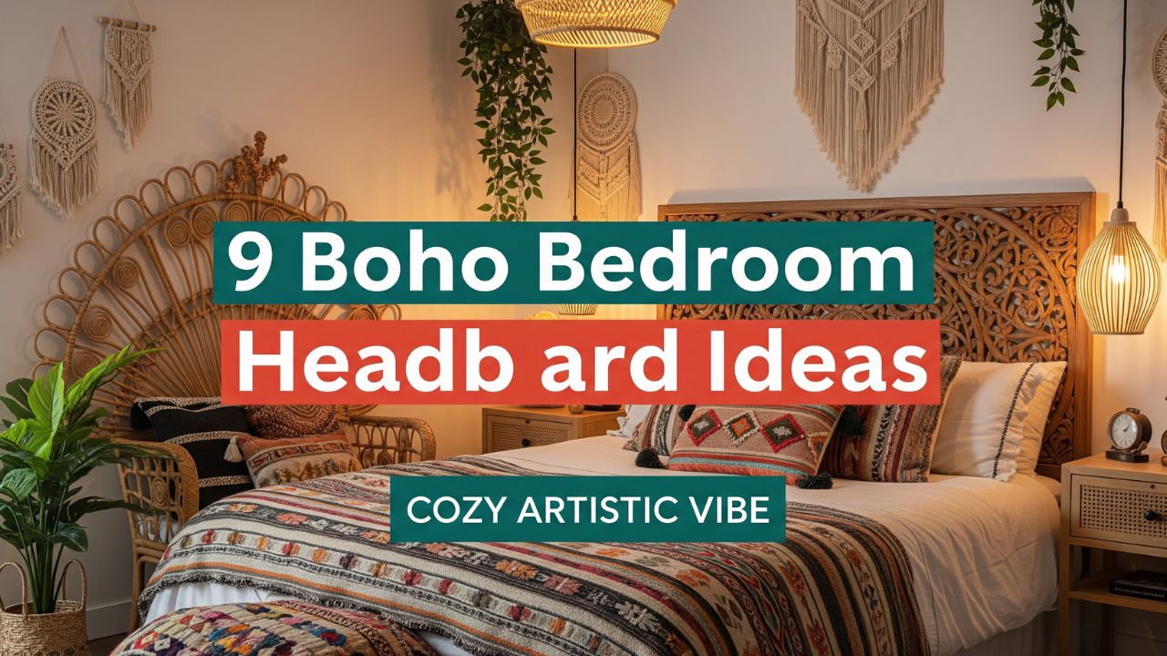 9 Boho Bedroom Headboard Ideas for That Cozy Artistic Vibe