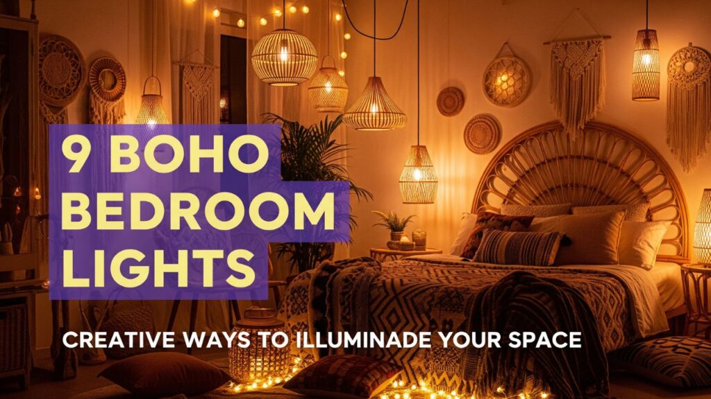 9 Boho Bedroom Lights Creative Ways to Illuminate Your Space