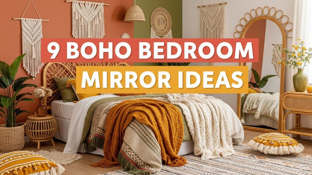 9 Boho Bedroom Mirror Ideas for a Cozy, Stylish Look
